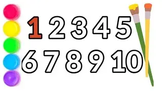 ABCD 🍎 Rhymes Small Letters || 12345 Caunting Numbers Apple, Ball, Cat,Dog.