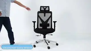 Mike-H, BIFMA passed Ergonomic office mesh height adjustable back and seat sliding