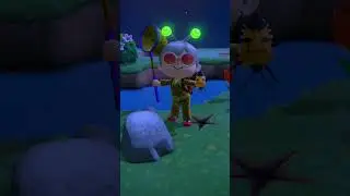 I Caught A Man Faced Stink Bug On Animal Crossing - #shorts