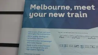 Meet Melbourne's new train (4K)