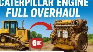 Rebuilding CAT Bulldozer Full Engine | How it repaired with a locally developed toolme