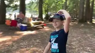 Отдыхаем в Twanoh State Park . 4 августа 2019г.  видео №1.