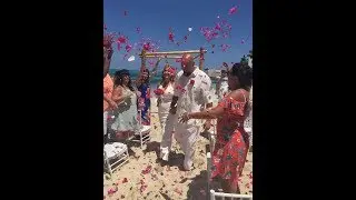 Sandals resorts wedding /  Retie the knot * FUNNY* Husband leaves the Altar.