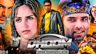 Dhoom movie abhishek bachchan review facts & story explained | john abraham | uday chopra | rimi sen