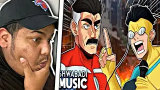 Invincible Rap (Omni-Man Diss) | Sins of the Father - Shwabadi ft. JinniV (REACTION)