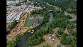 Kalamazoo River Superfund site cleanup at Verburg Park