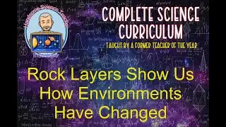 Rock Layers Tell The Story of How Environments Change Over Time