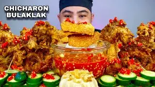 ASMR EATING SPICY FRIED RUFFLED FATS & BELLY CHIPS MUKBANGPH | BOYWIPER
