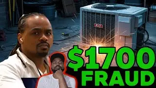 AC Repair Scam Caught on Camera