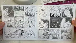 place as character. comic flip through