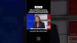 AOC on GOP causing the shutdown: 