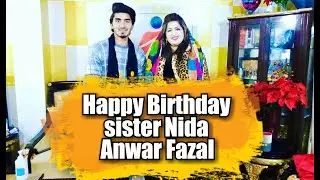 Happy Birthday | Sister Nida Anwar Fazal | Worshiper Adeel Nazeer at Isaac tv with sister Nida Anwar