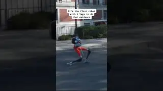 This running robot is kind of crazy 🤖 |#SHORTS #Technologyworld # Robots