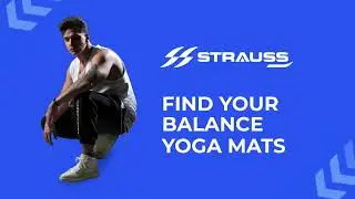 Strauss Anti Skid PVC Exercise Yoga Mat