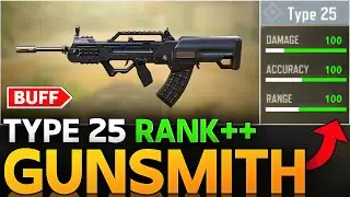 BEST TYPE 25 GUNSMITH IN CALL OF DUTY MOBILE | TYPE 25 BUFF COD MOBILE