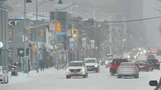 🔴Toronto Live - Heavy Snowfall on Boxing Day in Toronto GTA- Snow Drive to Downtown