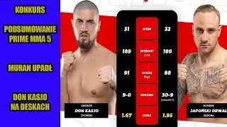 PODSUMOWANIE PRIME MMA 5 ➽ STUDIO MMA #7