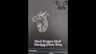 Let our sterling silver skull ring bring some power to your life! #gthic #ring  #games #skull #gift