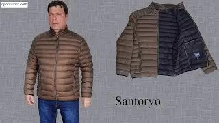 Santoryo батального размера спортивная куртка.