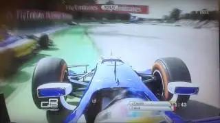 MULTIPLE Crashes - GP2 Series 2014 Monza - Race 2