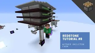 Tutorial: Wither skeleton farm (300+ skulls per hour)