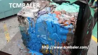 TCM BALER- scrap iron compressing machine Ethiopia  Kuwait  Togo