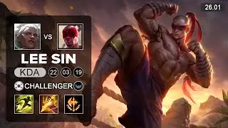 Lee Sin vs Ambessa Jungle  - KR Challenger - Patch 26.01 Season 16