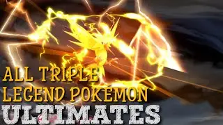 All ultimates TRIPLE LEGEND POK&Eacute;MONS animations Android game pet compact / pocket incoming / Megamon