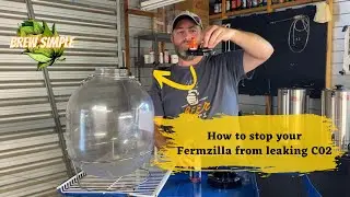 How to set up and seal a Fermzilla  fermenter correctly to stop it leaking co2
