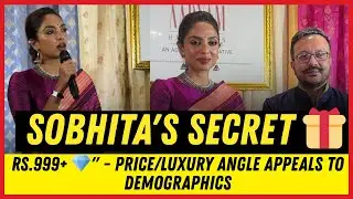 Sobhita Dhulipala EXCLUSIVE: New Brand Ambassador | Luxury Fashion & Heritage Reveal 2025
