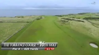 Fairmont St Andrews - Torrance course - 16th Hole Flyover