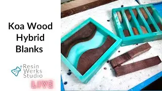 🔴Replay: Casting Hybrid Koa Wood and Resin Pen Blanks to Raise Money For #mauistrong | Episode 252