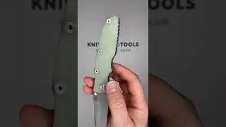 Rick Hinderer Eklipse 3 5  Spearpoint Working Finish S45VN, Titanium Translucent G10, pocket knife
