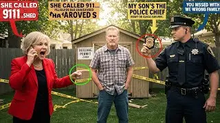 HOA President Called Cops Over My Shed — Didn’t Know My Son Is the Police Chief