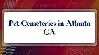 Top 10 Pet Cemeteries in Atlanta, GA