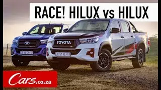 Гонка! Toyota Hilux GR Sport против Hilux Legend 50 — внедорожный заезд
