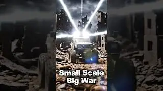 RC Micro-War: Battle for the Tabletop #rccar #aicontent #rcbattle