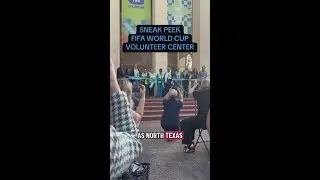 Sneak peek at Dallas World Cup volunteer center