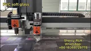 RUK PVC software glass V cut for table mat