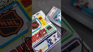 1979-80 Unopened Hockey Box and a 1954-55 Topps Hockey Unopened Wax Pack #thehobby #sportscards
