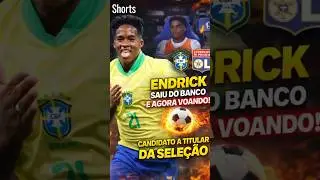 Endrick CALOU o Real Madrid? 😱🔥 #futebol #futebolbrasileiro #endrik #brasil