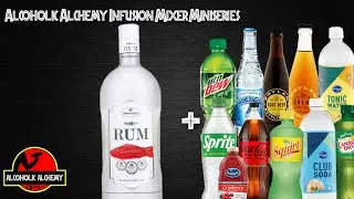 Alcoholic Alchemy Infusion Mixer Miniseries: Swedish Fish Rum