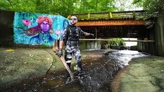 URBAN Treasure Hunting in ATLANTA!! (Homeless Bridge) | Jiggin' With Jordan