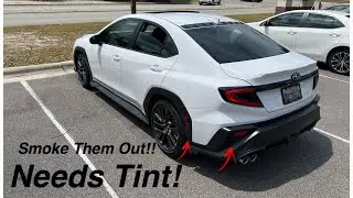 2022 WRX Tinted Reflectors Install