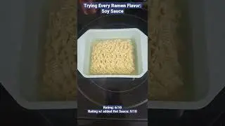 Trying Every Ramen Flavor: Soy Sauce