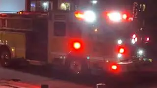 We saw Santa Claus on the fire truck, Rosedale firetruck parade 2025 