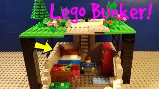 How To Build A Lego Bunker!