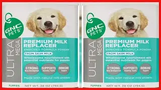 Bon produit -  GNC Pets Poudre de formule de remplacement de lait de qualit&eacute; sup&eacute;rieure pour chiots,