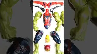 UNBOXING AVENGERS! SPIDER-MAN VS HULK SMASH #avengers #spiderman #hulksmash #hulkunboxing #marvel