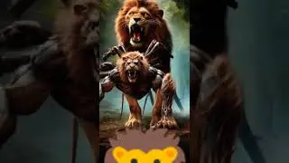 #Monster #dragon #lion #animal  #AI #fusion animation #animated #animationvideo #animatedcartoon